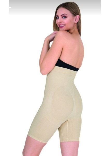 Yüksek Bel Toparlayıcı Kadın Paçalı Ağraflı Korse10 fiyatları