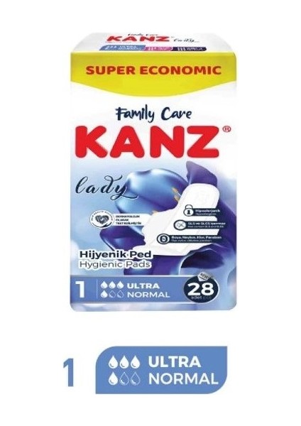 Hijyenik Ped Ultra Normal 28'li Paket