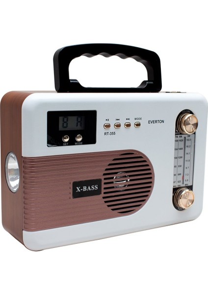 RT-355BT Usb/sd/fm/aw/sw/aux/bluetooth Destekli Müzik Kutusu