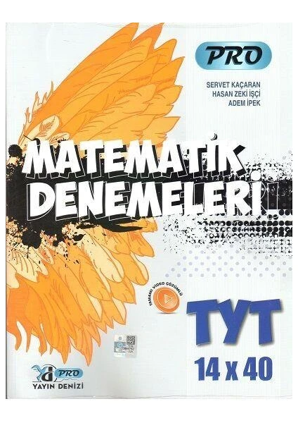 Yayın Denizi Yayınları TYT Matematik 14 x 40 Pro Branş Denemeleri