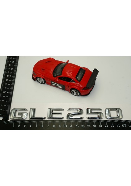 Benz Gle 250 Bagaj Krom Metal 3m 3D Yazı Logo