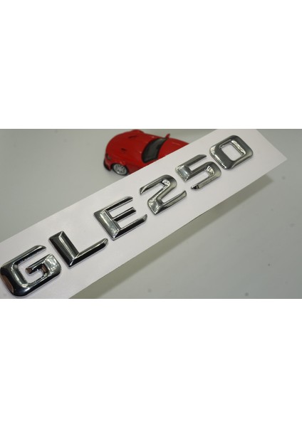 Benz Gle 250 Bagaj Krom Metal 3m 3D Yazı Logo
