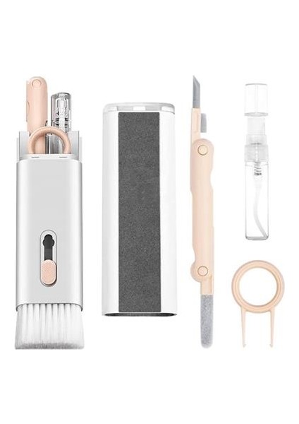 Çok Fonksiyonlu Tv Bilgisayar Ekranı Kulaklık Fırçalı Spreyli Elektronik Temizlik Seti fiyatları