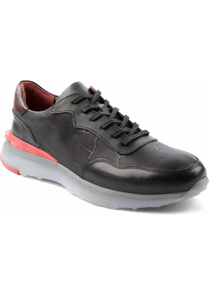 Siyah Leather Erkek Sneaker E01556925003