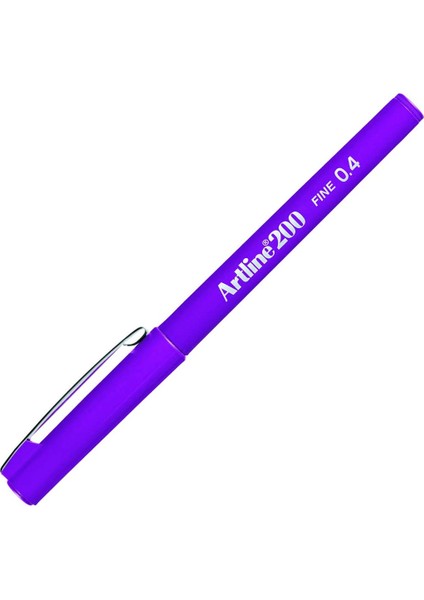 Fine Keçe Uçlu Yazı Kalemi 0.4mm Magenta