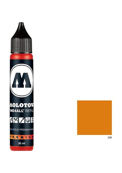 Refill 30ML - N:208 Ocher Brown Light