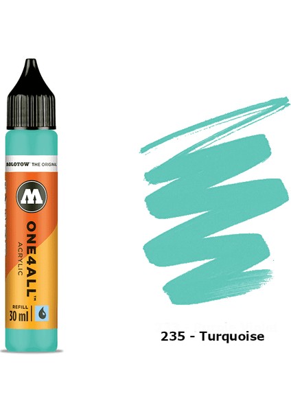Akrilik Refill 30ML N:235 Turquoise