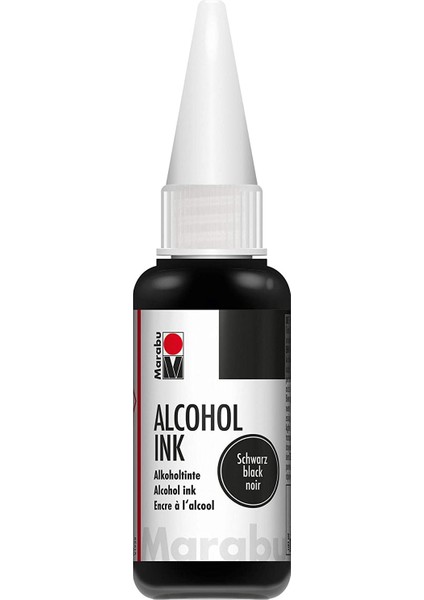Alcohol Ink Alkol Bazlı Mürekkep 20ML N:073 Black
