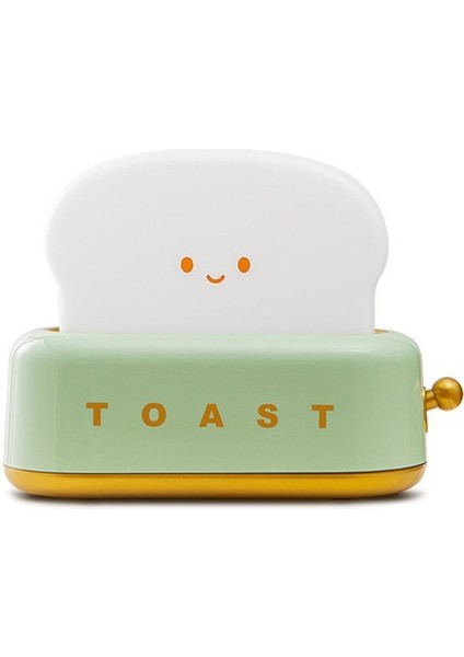 USB Sevimli Tost Ekmeği Şeklinde LED Gece Lambası (Yurt Dışından)