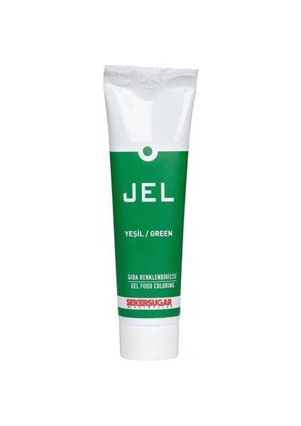 Yenilebilir Jel Gıda Boyası 100 ml Yeşil