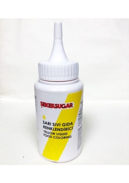 Sarı Sıvı Gıda Boyası 150 ml