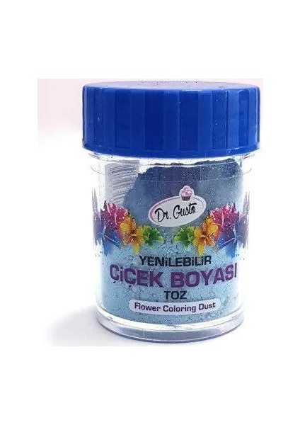 Bebe Mavi Toz Çiçek Boyası 5 gr