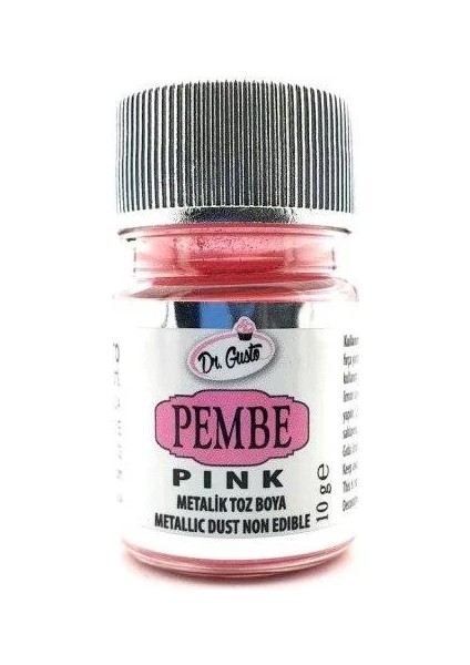 Dekoratif Yenilmeyen Pembe Toz Sim Boya 10 gr