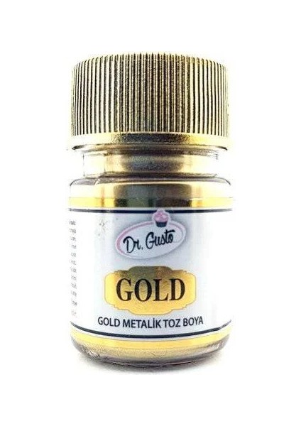 Dekoratif Yenilmeyen Altın Toz Sim Boya 10 gr