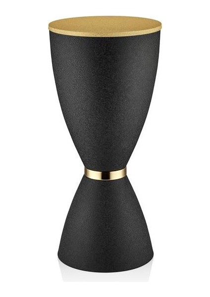 Seta Textured Dark Gold Konik Sehpa/dekor 75CM