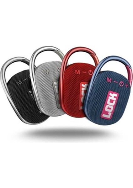 Lock Taşınabilir Şarjlı Bluetooth Speaker
