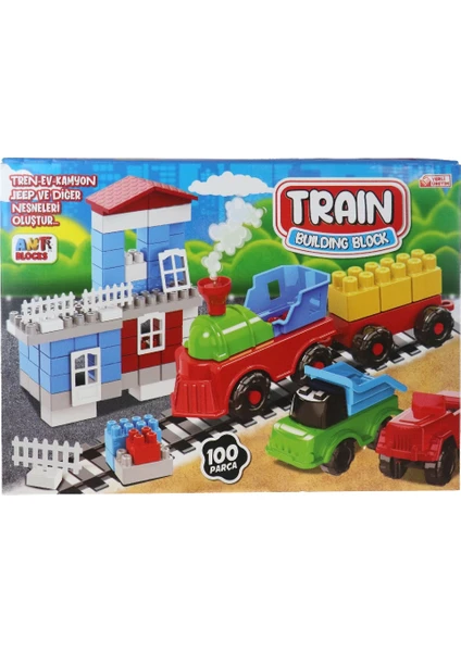 Asy Ant Tren Garı Blocks 100 Pç 008