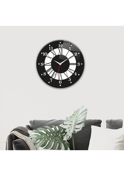 Cam Saat | Classic Black | ÇAP40CM