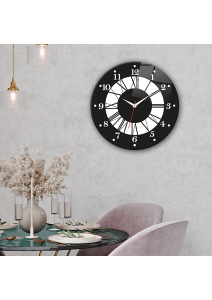 Cam Saat | Classic Black | ÇAP40CM modelleri