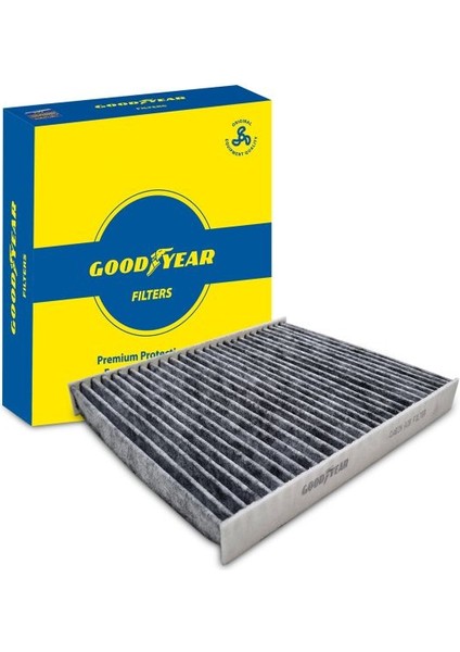 GOODYEAR SEAT TOLEDO POLEN FİLTRESİ KARBONLU BM (1997-2022) OE:1J0819644