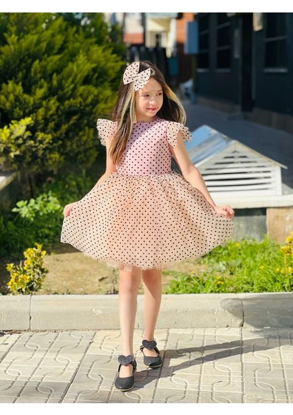 Kız Çocuk Hayal Tül ve Astarlı Elbise