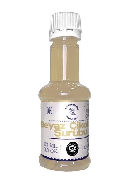 Beyaz Çikolata Şurubu 50 cc