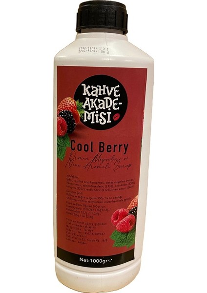 Cool Berry Kahve Sosu 1 Lt