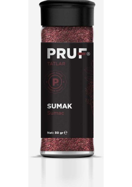 Sumak 50 Gr. Cam Şişe