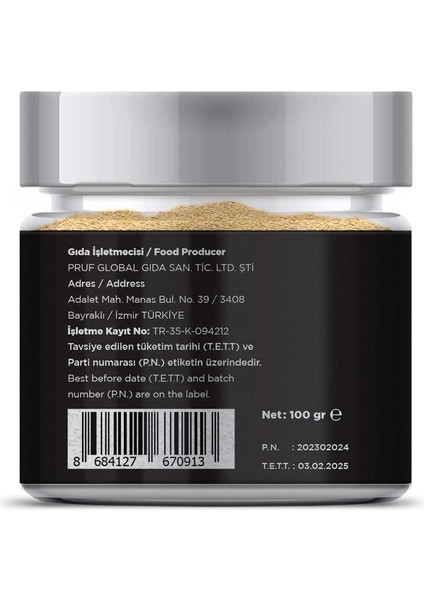 Zencefil Toz 140 gr. Cam Kavanoz fiyatları