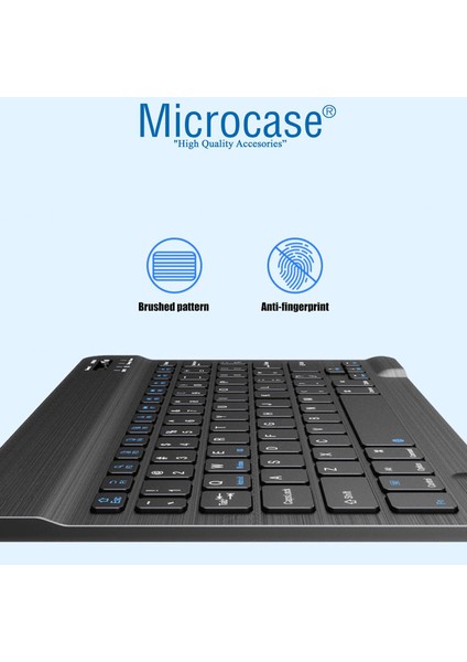 Huawei Mediapad T5 10.1 Inch Tablet 2in1 Set Delüx Leather Standlı Kılıf + Bluetooth Klavye - AL8108