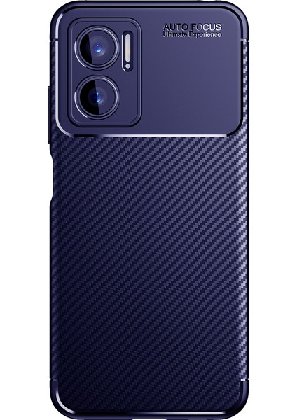 Xiaomi Redmi Note 11E Karbon Desenli Silikon Sağlam Voyonero