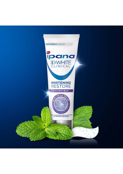 Ipana 3D White Clinical Mucizevi Işıltı 65 ML Beyazlık