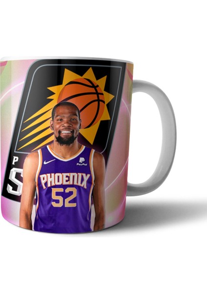 Pixxa Kevin Durant Phoenix Suns Kupa Bardak Model 2