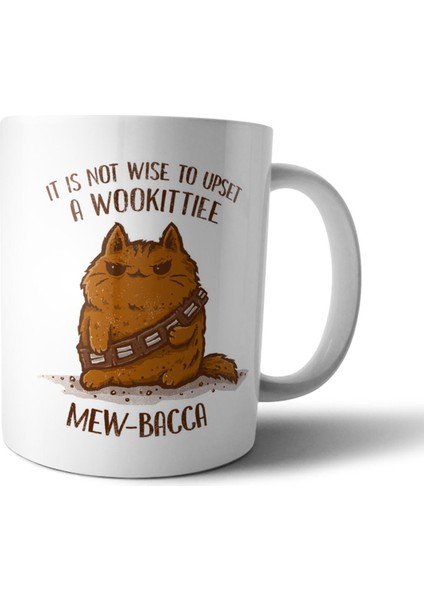 Pixxa Mew-Bacca - Star Wars - Kedi Chewbacca Kupa Bardak Model 1