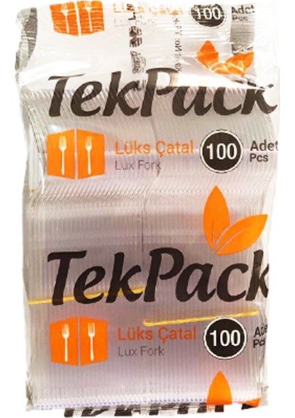 Lüks Çatal - 100 Adet