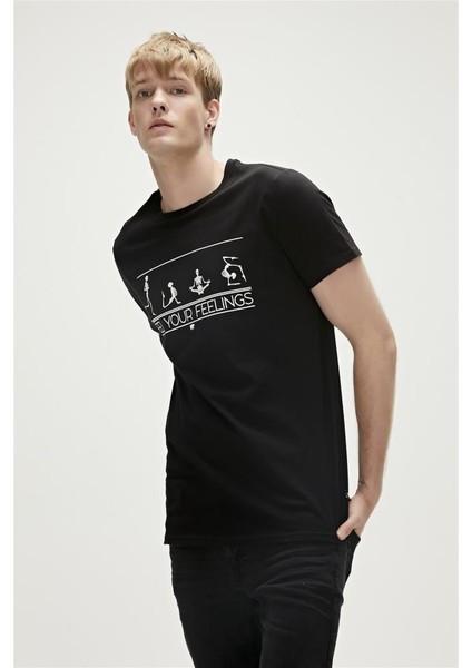 Badbear Erkek Feel You T-Shırt Siyah modelleri
