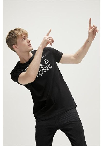 Badbear Erkek Feel You T-Shırt Siyah fırsatları