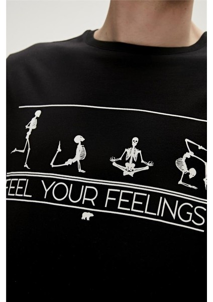 Badbear Erkek Feel You T-Shırt Siyah indirimleri