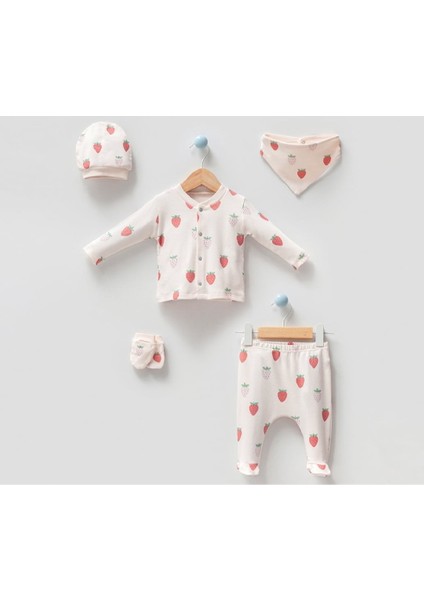 Yeni Doğan Bebek Hastane Çıkışı 5 Li Set