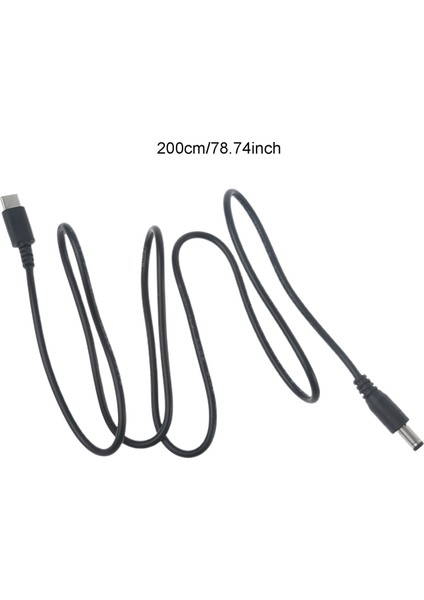 2m Type Pd Güç Kaynağı Kablosu 12V 5.5x2.1mm Kablosuz Yönlendirici Hoparlör (Yurt Dışından) fırsatları