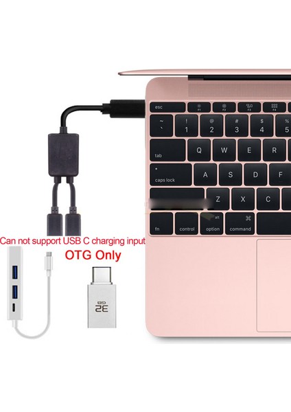 Çok Avantı Bilgisayar Dizüstü Bilgisayar Masaüstü Pc Adaptörü ve Daha Fazlası Için USB C Hub (Yurt Dışından)