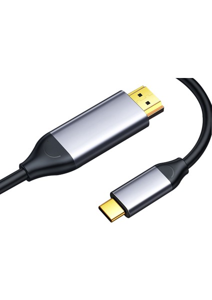 USB C Ila HDMI Uyumlu Kablo Adaptörü (3 Uyumlu) 4K@30Hz 70.87 " (Yurt Dışından)