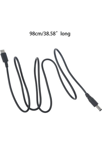 Kablosuz Yönlendirici LED Işık Fanı Için C Tip Pd Ila 9V 12V 5.5x2.1mm Güç Kablosu (Yurt Dışından) fırsatları