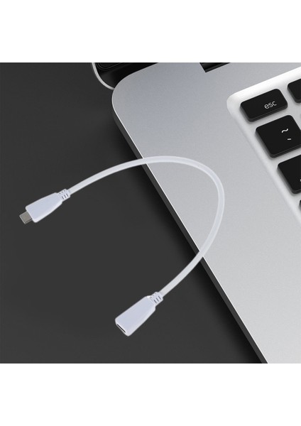 USB C 2.0 Gen2 Type Hızlı Şarj Extender USB C 2.0 Uzatma Kablosu (Yurt Dışından)