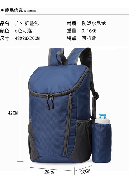 Hafif Su Geçirmez Seyahat Spor Sırt Çantası (Yurt Dışından) fırsatları