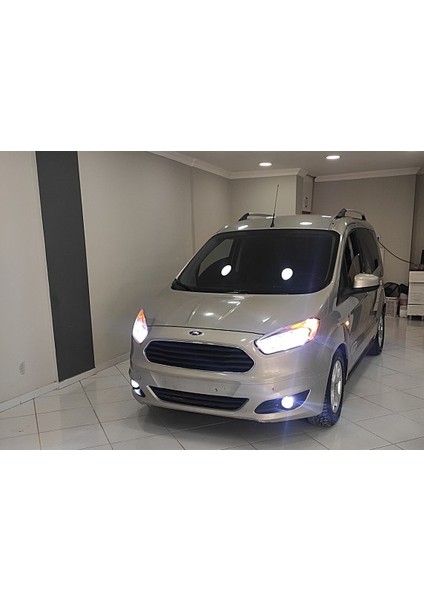 Ford Tourneo Courier LED Xenon Uzun Far Ampulu Gündüz Ledli Femex Gt Nano Executive H15