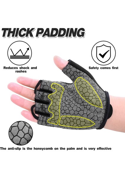 Nefes Alabilen Yarım Parmaklı Eldiven Black-S (Yurt Dışından) indirimleri