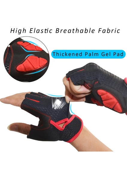 Silikon Bisiklet Eldivenleri Red-M (Yurt Dışından) fırsatları