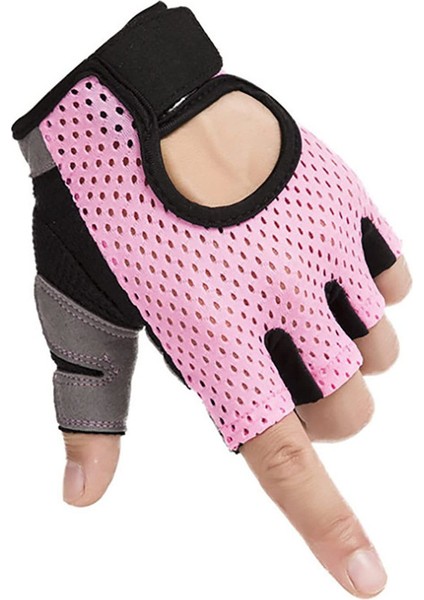 Yarım Parmak Eldiven Pink-Xl (Yurt Dışından)