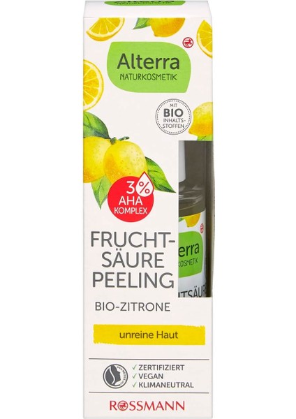 Peeling Aha Meyve Asidi 30 ml